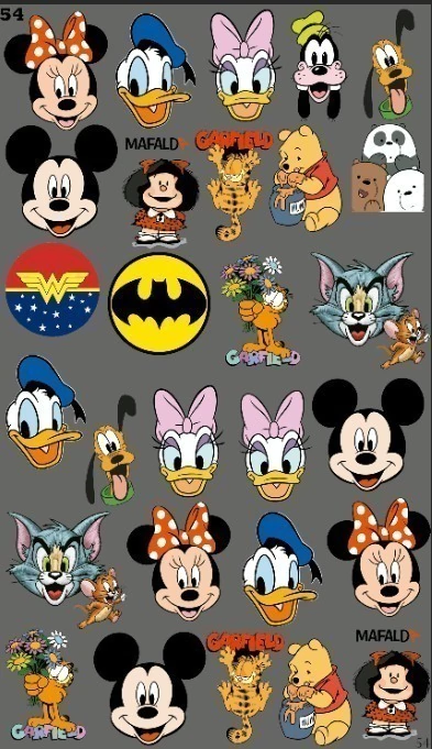 Lamina DTF Infantil  - 58cm x 100cm